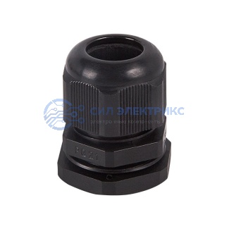 фото Кабельный ввод PG-21 (13-18 мм) черный