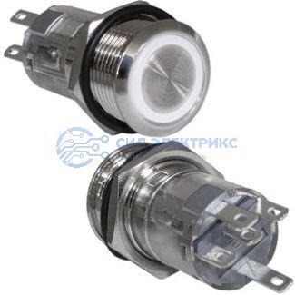 фото Кнопка антивандальная LAS2GQF-11E/W/N on-(on)