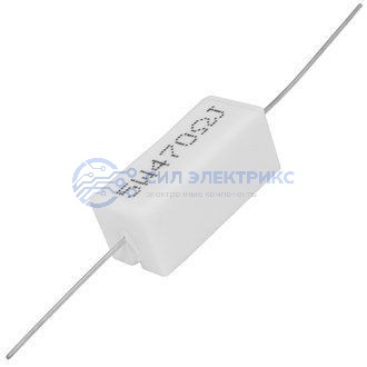 RX27-1 470 Ом 5W 5% / SQP5 фото RX27-1 470 Ом 5W 5% / SQP5