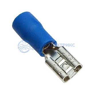 фото Клемма ножевая изолированная FDD2-187 blue