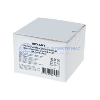 фото Терморегулятор цифровой RX-157 программируемый (на DIN-рейку) REXANT