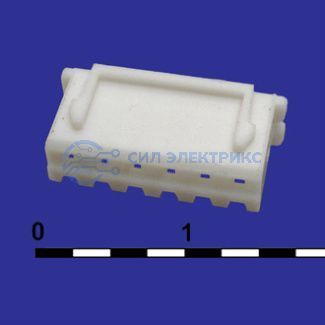 фото Разъем питания низковольтный H-06 шаг 2.54mm + Terminals