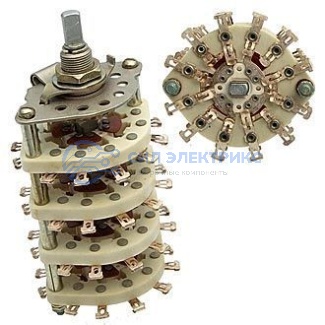 фото Переключатель ПГК 2П 16Н‑К13, 2 позиции, номинальное напряжение 250 В, ток 5 А