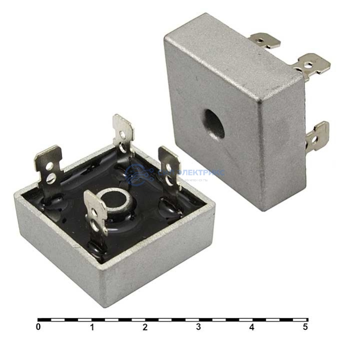 Диодный мост KBPC5010 50A 1000V (MB5010) фото Диодный мост KBPC5010 50A 1000V (MB5010)