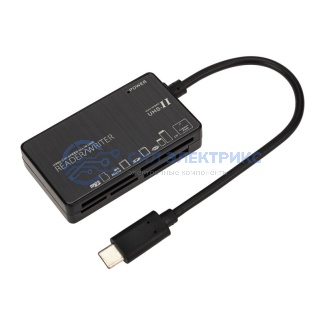 Картридер REXANT Type-C для SDXC/SDHC/SD/MMC фото Картридер REXANT Type-C для SDXC/SDHC/SD/MMC
