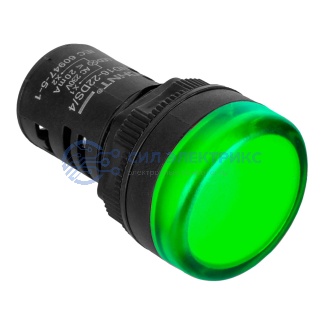 фото Индикатор световой ND16-22DS/4 зеленый АС230В (R)