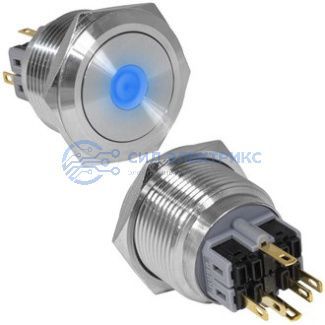 фото Кнопка антивандальная GQ28-11ZD/B/N on-off+off-on