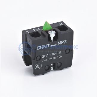 фото Блок контактный для кнопочного поста NP2 NP2-L1111 1НО (R)