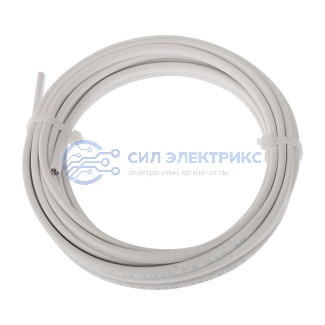 фото Провод ШВВП 2х0,75 мм², длина 5 метров, ГОСТ 7399-97 REXANT