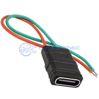 Переходник TYPE-C-2Pin-F фото Переходник TYPE-C-2Pin-F