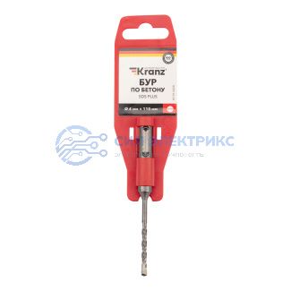 фото Бур по бетону 4x110x50 мм SDS PLUS Kranz