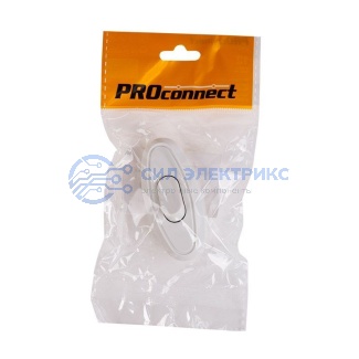 Переключатель для бра белый 6 А PROconnect фото Переключатель для бра белый 6 А PROconnect
