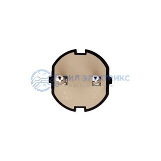 фото Вилка прямая без з/к 6А черная REXANT