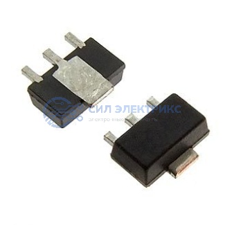 фото Транзистор биполярный BCX56-16,115, ток коллекторный 100 мА, напряжение коллектор-эмиттер 80 В, мощность 500 мВт