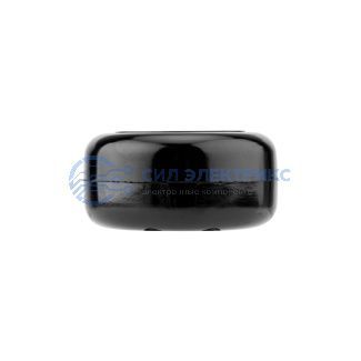 фото Колодка 2 гнезда карболитовая б/з 16 А, черная Rexant