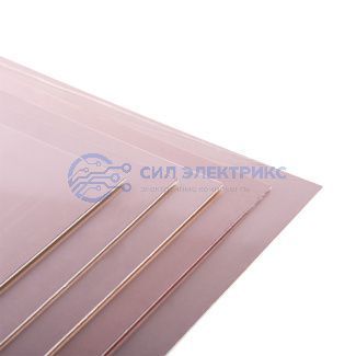 фото Стеклотекстолит 2-сторонний 300x400x1.5 мм 35/35 (35 мкм) REXANT