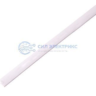 фото Трубка термоусаживаемая ТУТ нг 6,0/3,0мм, белая, упаковка 50 шт. по 1м REXANT