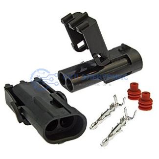 фото Разъём авт. соединитель 3021-2.5-11