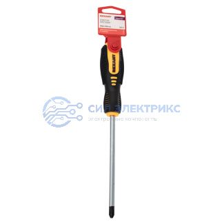 Отвертка крестовая PH3х150мм, двухкомпонентная рукоятка REXANT фото Отвертка крестовая PH3х150мм, двухкомпонентная рукоятка REXANT