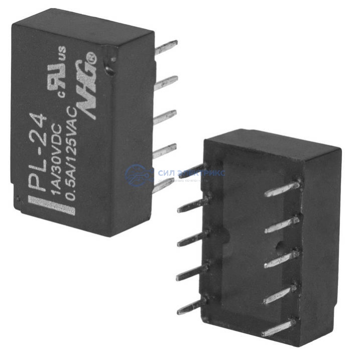 Реле PL-24, 24VDC, 10A, тип контактов: переключающий (SPDT), сила удержания: 100 г, рабочая температура: -40°C до +85°C фото Реле PL-24, 24VDC, 10A, тип контактов: переключающий (SPDT), сила удержания: 100 г, рабочая температура: -40°C до +85°C