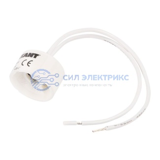 фото Цоколь «патрон» GU-10 с проводом REXANT