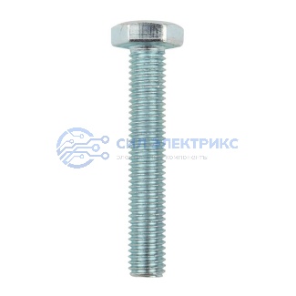 фото Болт шестигранный KRANZ DIN 933, 10х60, упаковка поставщика ( 24 кг. / 560 шт.)