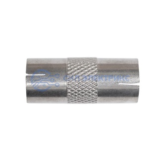 фото Переходник антенный, (гнездо TV - гнездо TV), (1шт.) (пакет) PROconnect