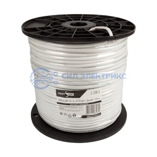 фото Кабель КВТ-В-2+2x0,75 мм², белый, 200 м, СМАРТКИП