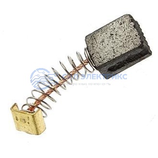 фото Графитовая щетка для электродвигателя brush 5x8x11 spring