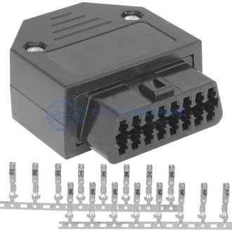 Разъем OBD-16-R03 фото Разъем OBD-16-R03