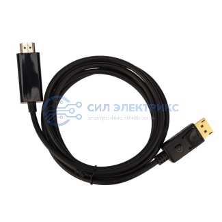Кабель DisplayPort - HDMI, 1,8м REXANT фото Кабель DisplayPort - HDMI, 1,8м REXANT