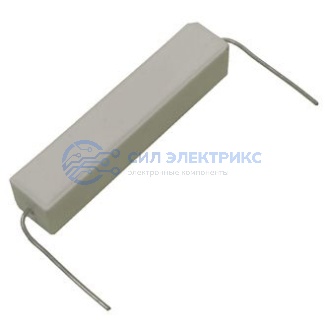 Резистор мощный постоянный RX27-1, 39 Ом, 10 Вт, допуск 5%, серия SQP10 фото Резистор мощный постоянный RX27-1, 39 Ом, 10 Вт, допуск 5%, серия SQP10