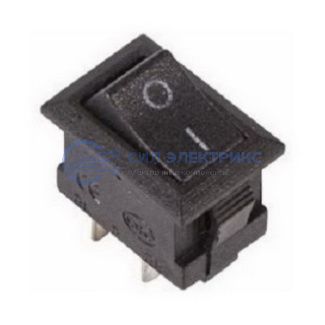 Клавишный переключатель KCD5-101-C3-B/2P, on-off, черный, номинальное напряжение 250 В, ток 6 А фото Клавишный переключатель KCD5-101-C3-B/2P, on-off, черный, номинальное напряжение 250 В, ток 6 А