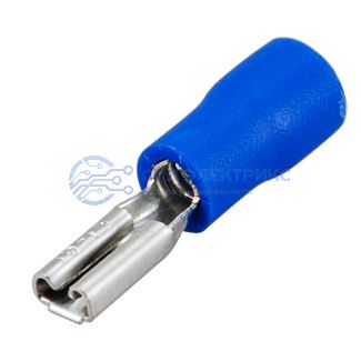 Клемма плоская изолированная РПи-м 2.5-(2.8)/РпИм 2-250 гнездо 3.8 мм, 1.5-2.5 мм², в упак. 10 шт. REXANT фото Клемма плоская изолированная РПи-м 2.5-(2.8)/РпИм 2-250 гнездо 3.8 мм, 1.5-2.5 мм², в упак. 10 шт. REXANT