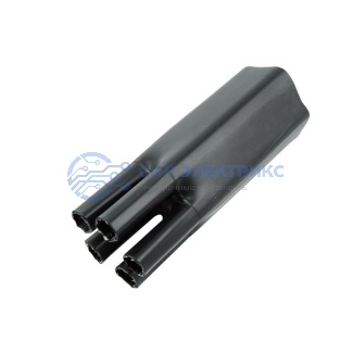 фото Термоусаживаемая перчатка на 5 жил 57,0/29,0 мм черная REXANT