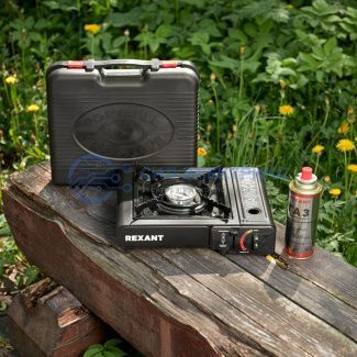 Газовая туристическая плитка «Соратник» REXANT фото Газовая туристическая плитка «Соратник» REXANT