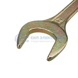 фото Ключ рожковый 24х27мм, желтый цинк REXANT