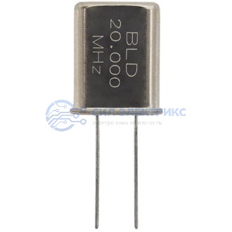 HC49U 20 MHz 16pF 30ppm фото HC49U 20 MHz 16pF 30ppm