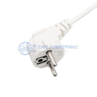 фото Удлинитель REXANT 3 гнезда, 3 м, 3х1.0 мм², с/з, белый (Сделано в России)