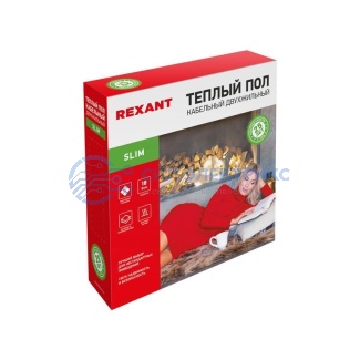 фото Теплый пол Slim RNB-21-370 370Вт, 21м,1,8-2,5м² двухжильный REXANT