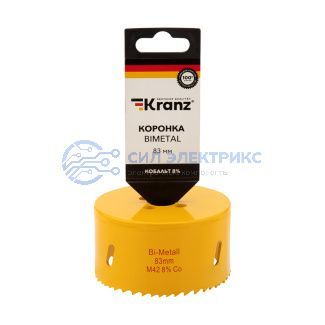 фото Коронка Bimetal 83 мм Kranz