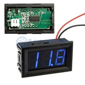 фото Прибор цифровой V27T-DL Blue (3.2-30V)