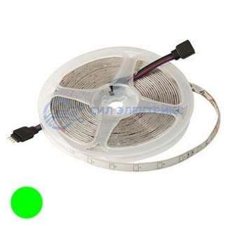 Светодиодная лента 2835 300LED IP65 12V GREEN фото Светодиодная лента 2835 300LED IP65 12V GREEN