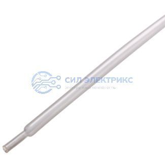 фото Трубка термоусаживаемая ТУТ 3,5/1,75мм, прозрачная, упаковка 50 шт. по 1м REXANT