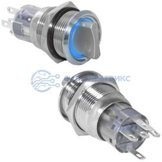 фото Кнопка антивандальная LAS1-AGQ-11X/21/B/N on-on