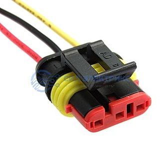 фото Разъём авт. соединитель DJ7031-1.5-21 (18AWG 200mm)