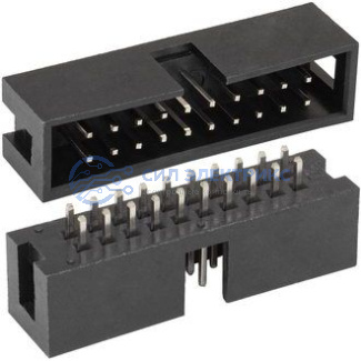 фото Разъём IDC BH-20 (IDC-20MS), 20 контактов