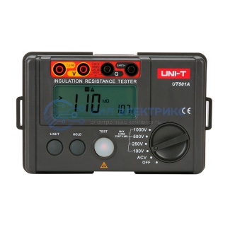 фото Измеритель сопротивления изоляции UNI-T UT501A