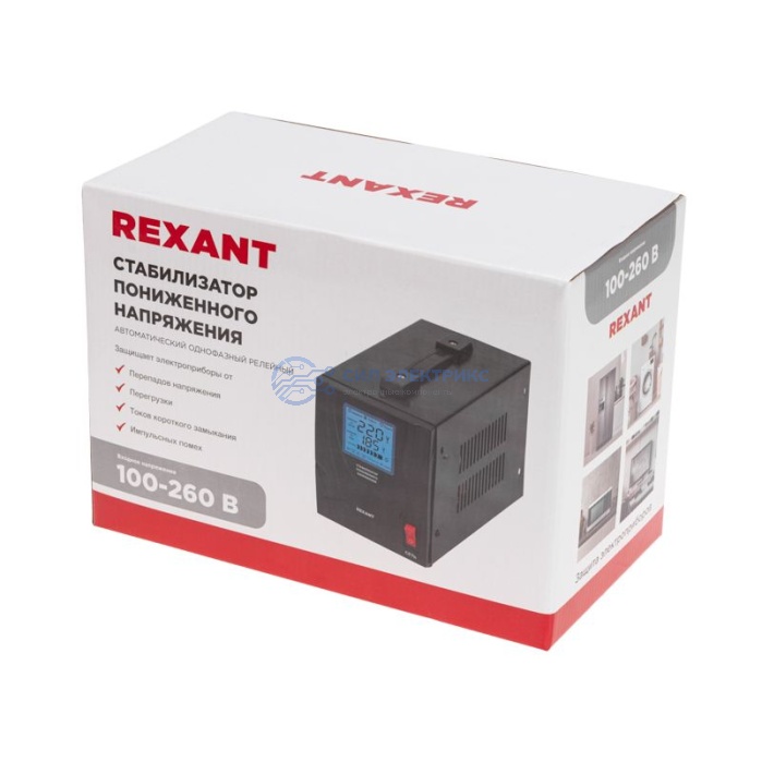 Стабилизатор пониженного напряжения REX-FR-1000 REXANT фото Стабилизатор пониженного напряжения REX-FR-1000 REXANT