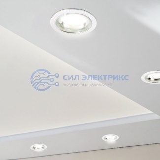 фото Светильник светодиодный "Downlight", встраиваемый, мощность 20W, 312 SMD 3528 светодиода, напряжение 220V, размер 180* 95(d=120mm), IP23, цвет светодиодов нейтральный белый (4500-5000 К)